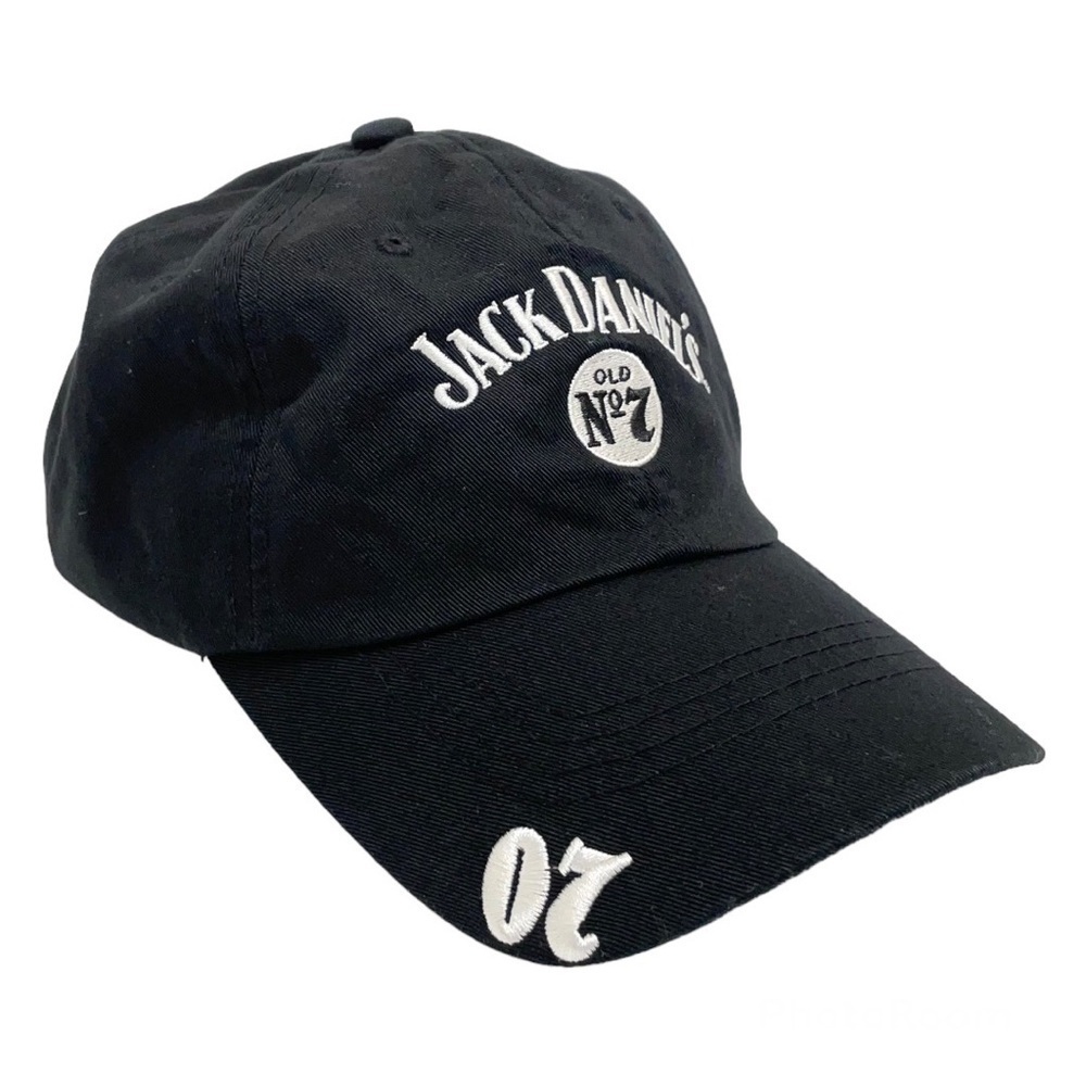 Jack Daniels black old no. 7 brand baseball cap hat